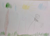 Я природе помогаю-мусор с травки собираю